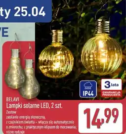 ALDI BELAVI Lampki solarne LED, 2 szt oferta