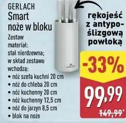 ALDI Smart noże w bloku oferta