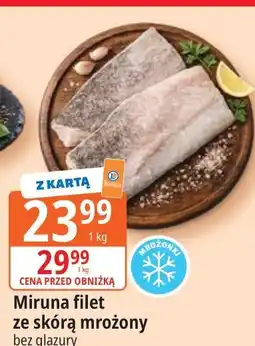 E.Leclerc Miruna filet ze skórą mrożony oferta