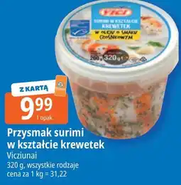 E.Leclerc Przysmak surimi w kształcie krewetek Vicziunai oferta