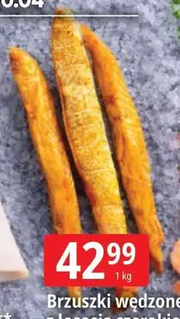 E.Leclerc Brzuszki wędzone z łososia szerokie oferta