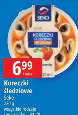 E.Leclerc Koreczki śledziowe Seko oferta
