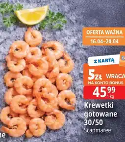 E.Leclerc Krewetki gotowane 30/50 oferta
