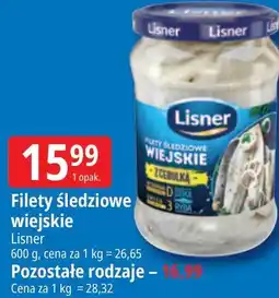 E.Leclerc Filety śledziowe wiejskie Lisner oferta