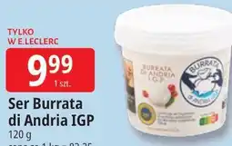 E.Leclerc Ser Burrata di Andria IGP oferta