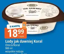 E.Leclerc Lody jak dawniej Koral oferta