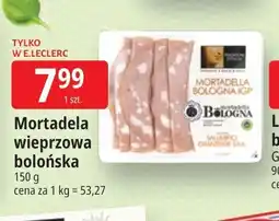 E.Leclerc Mortadela wieprzowa bolońska oferta