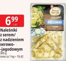 E.Leclerc Naleśniki z serem/z nadzieniem serowo-jagodowym Nasze Specjały oferta