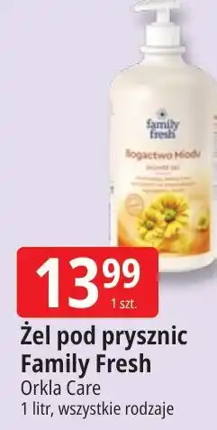 E.Leclerc Żel pod prysznic Family Fresh oferta