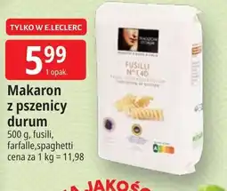 E.Leclerc Makaron z pszenicy durum oferta