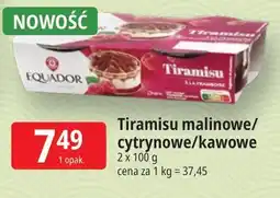 E.Leclerc Tiramisu malinowe/ cytrynowe/kawowe EQUADOR oferta