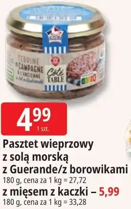 E.Leclerc Pasztet wieprzowy z solą morską z Guerande/z borowikami z mięsem z kaczki oferta