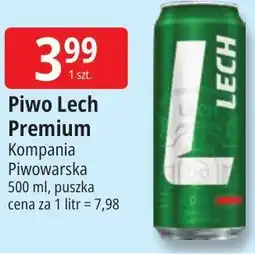 E.Leclerc Piwo Lech Premium Kompania Piwowarska oferta