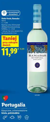 Lidl Vinho Verde, Ramadas oferta