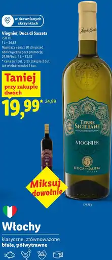 Lidl Viognier, Duca di Sasseta oferta