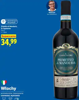 Lidl Primitivo di Manduria, IL Capolavoro oferta