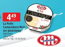 E.Leclerc La Polle Camembert/Brie ser pleśniowy Mlekovita oferta