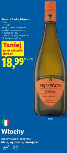 Lidl Prosecco Treviso, Frizzante oferta