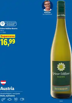 Lidl Grüner Veltliner Reserve oferta