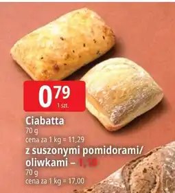 E.Leclerc Ciabatta z suszonymi pomidorami/oliwkami oferta