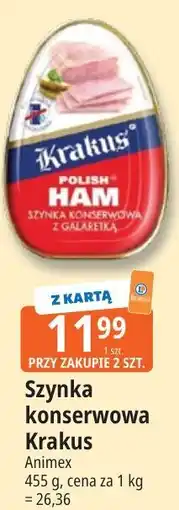 E.Leclerc Szynka konserwowa Krakus oferta