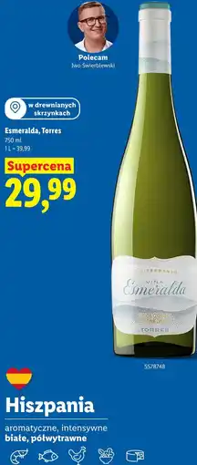Lidl Esmeralda, Torres oferta