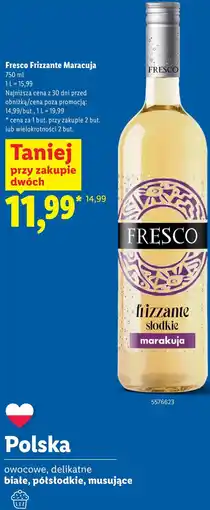Lidl Fresco Frizzante Maracuja oferta