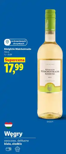 Lidl Königliche Mädchentraube oferta