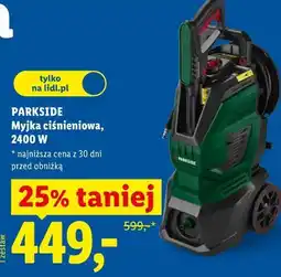 Lidl Myjka ciśnieniowa, 2400 W PARKSIDE oferta