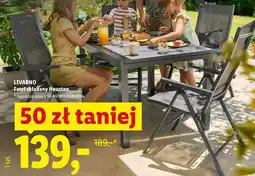 Lidl LIVARNO Fotel składany Houston oferta