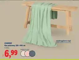 Lidl LIVARNO Koc polarowy, 120 x 160 cm oferta