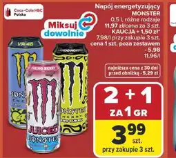 Carrefour Market Napój energetyzujący MONSTER oferta
