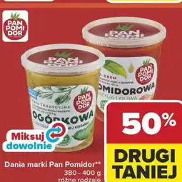 Carrefour Market Dania marki Pan Pomidor** 380 - 400 g różne rodzaje oferta