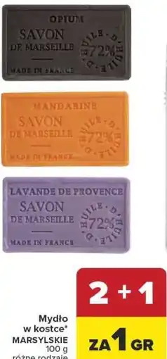 Carrefour Market Mydło w kostce* MARSYLSKIE oferta