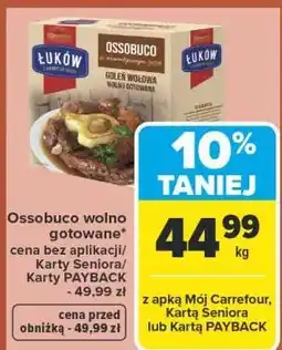 Carrefour Market Ossobuco wolno gotowane Łuków oferta