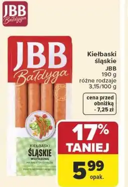 Carrefour Market Kiełbaski śląskie JBB oferta