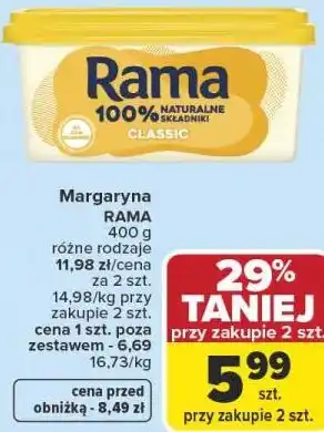 Carrefour Market Margaryna RAMA oferta
