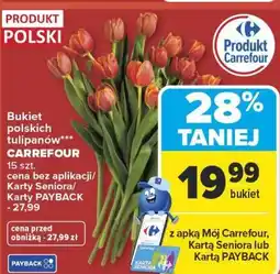 Carrefour Market Bukiet polskich tulipanów*** CARREFOUR oferta