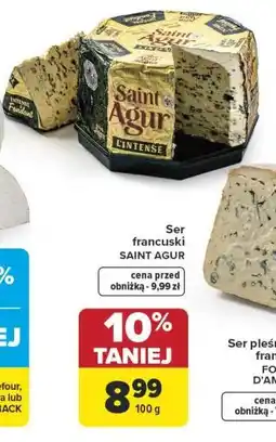 Carrefour Market Ser francuski SAINT AGUR oferta