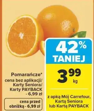 Carrefour Market Pomarańcze oferta