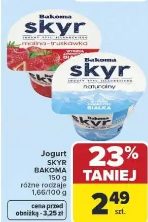 Carrefour Market Jogurt SKYR BAKOMA oferta