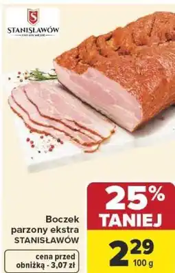 Carrefour Market Boczek parzony ekstra STANISŁAWÓW oferta