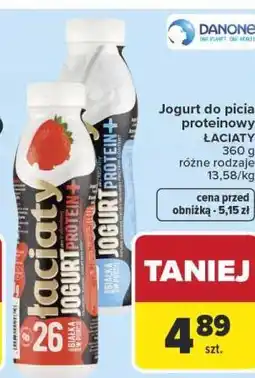 Carrefour Market Jogurt do picia proteinowy ŁACIATY oferta