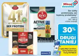 Carrefour Market Ser żółty proteinowy, ser topiony proteinowy oferta