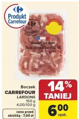 Carrefour Market Boczek CARREFOUR LARDONS oferta
