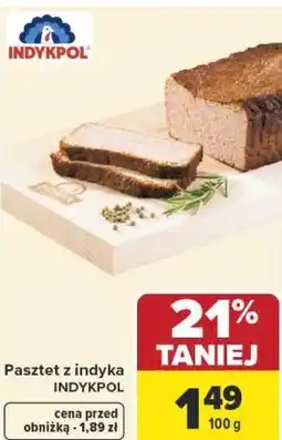 Carrefour Market Pasztet z indyka INDYKPOL oferta