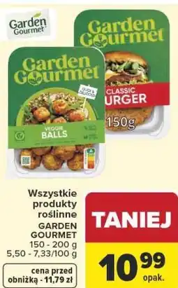 Carrefour Market Wszystkie produkty roślinne GARDEN GOURMET oferta