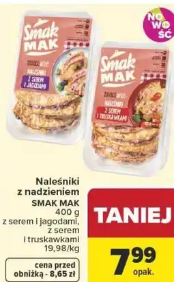 Carrefour Market Naleśniki z nadzieniem SMAK MAK oferta