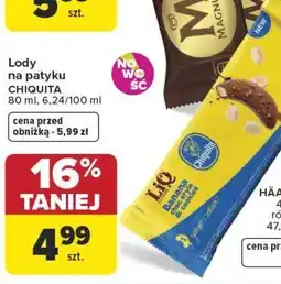 Carrefour Market Lody na patyku CHIQUITA oferta