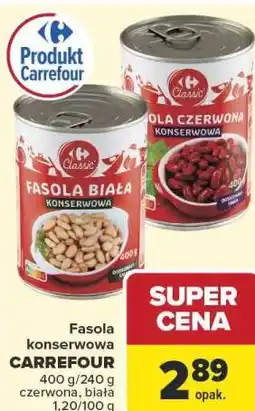 Carrefour Market Fasola konserwowa CARREFOUR oferta